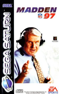 Madden 97 Sega Saturn US box art